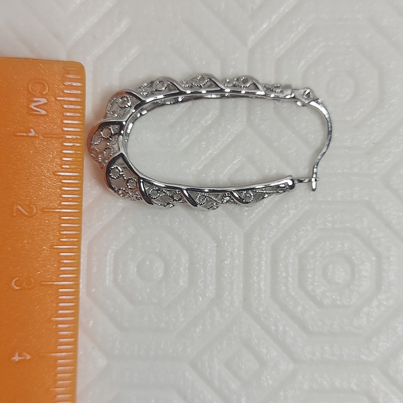 GOLD PLATED FASHION HOOP EARRINGS - Picture 13 of 13